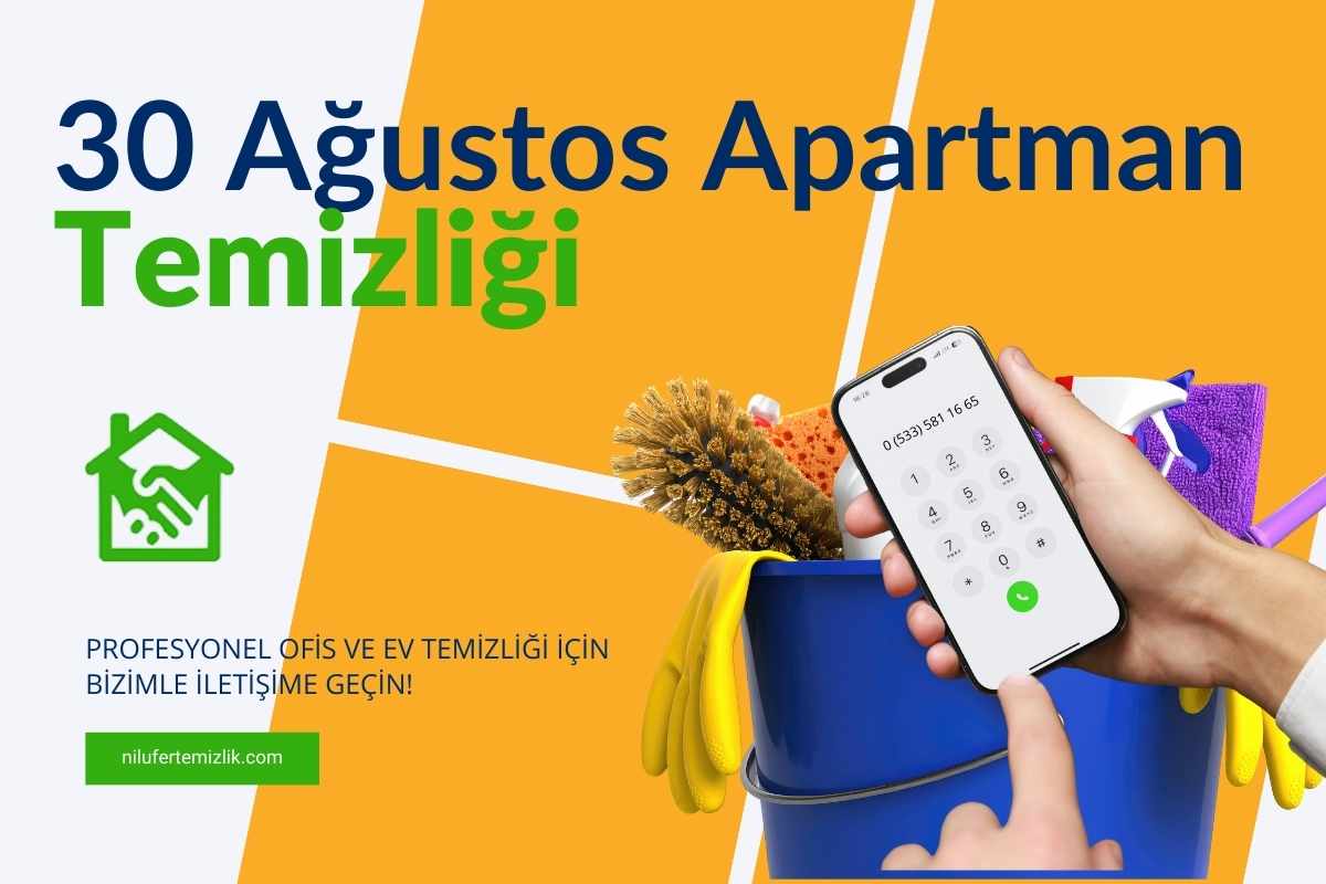 30 Ağustos Apartman Temizliği